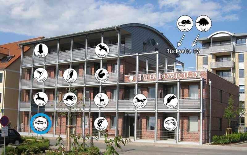 Hafendomicil Appartement Wh03 - Zander Waren  Exterior foto
