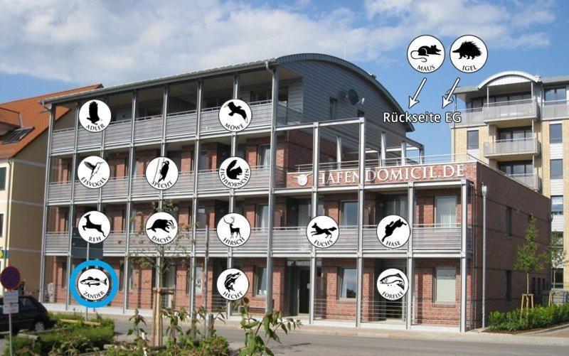 Hafendomicil Appartement Wh03 - Zander Waren  Exterior foto